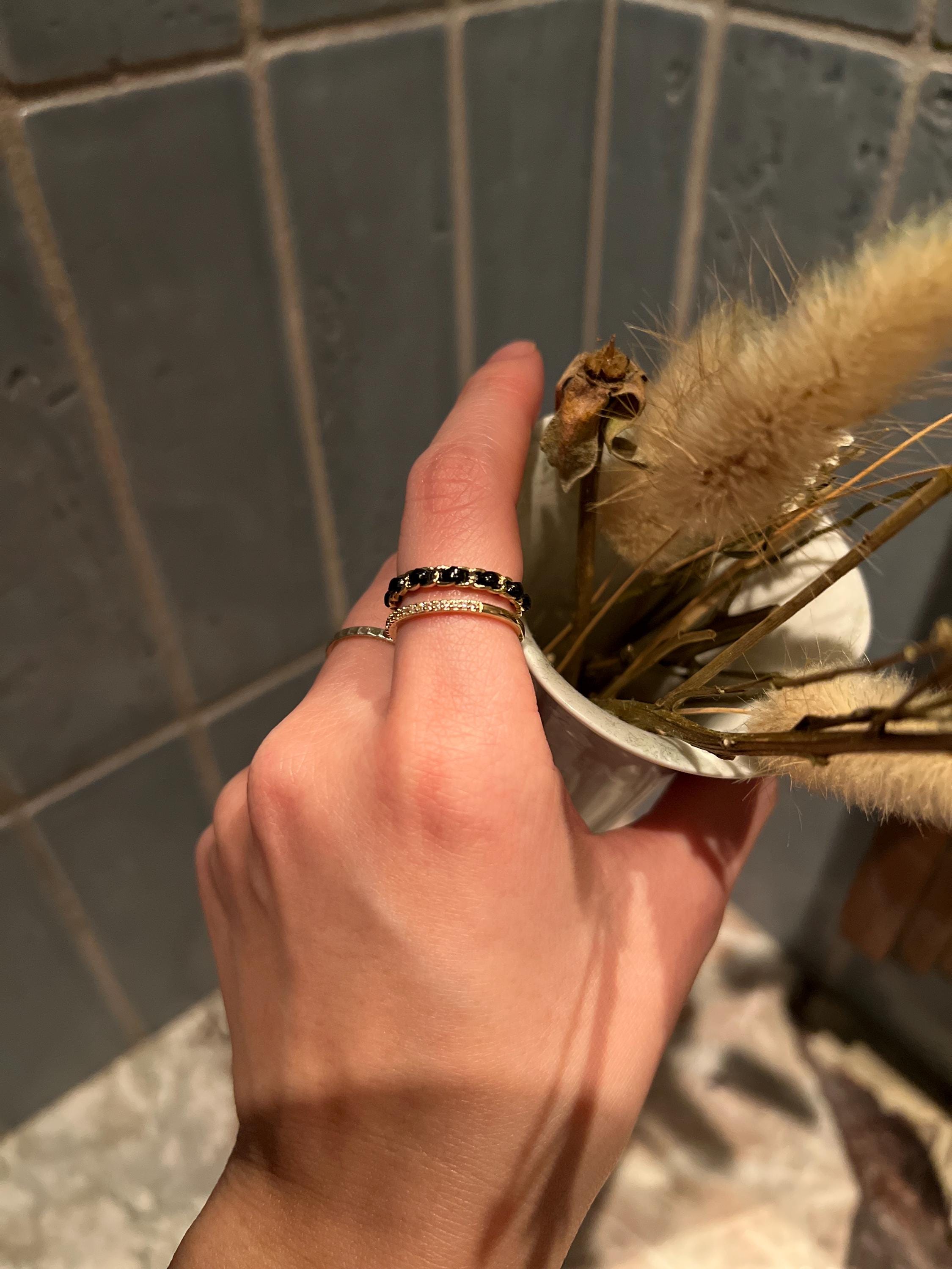 Chanel Flower Ring - Etsy