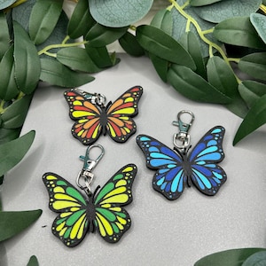 Butterfly Keychain/Bag Charm