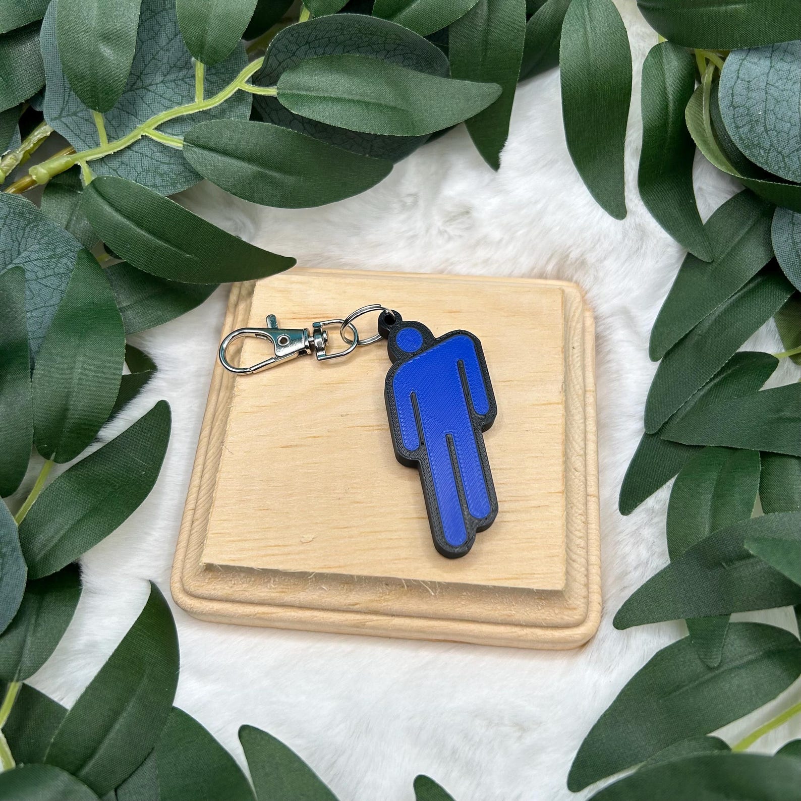 Billie Eilish Blohsh Inspired Keychain/bag Charm - Etsy