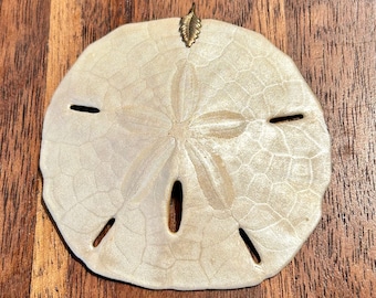 Natural Sand Dollar Pendant Ocean Sea Life Fossil Nature Natural Jewelry Gift Unisex Gender Neutral