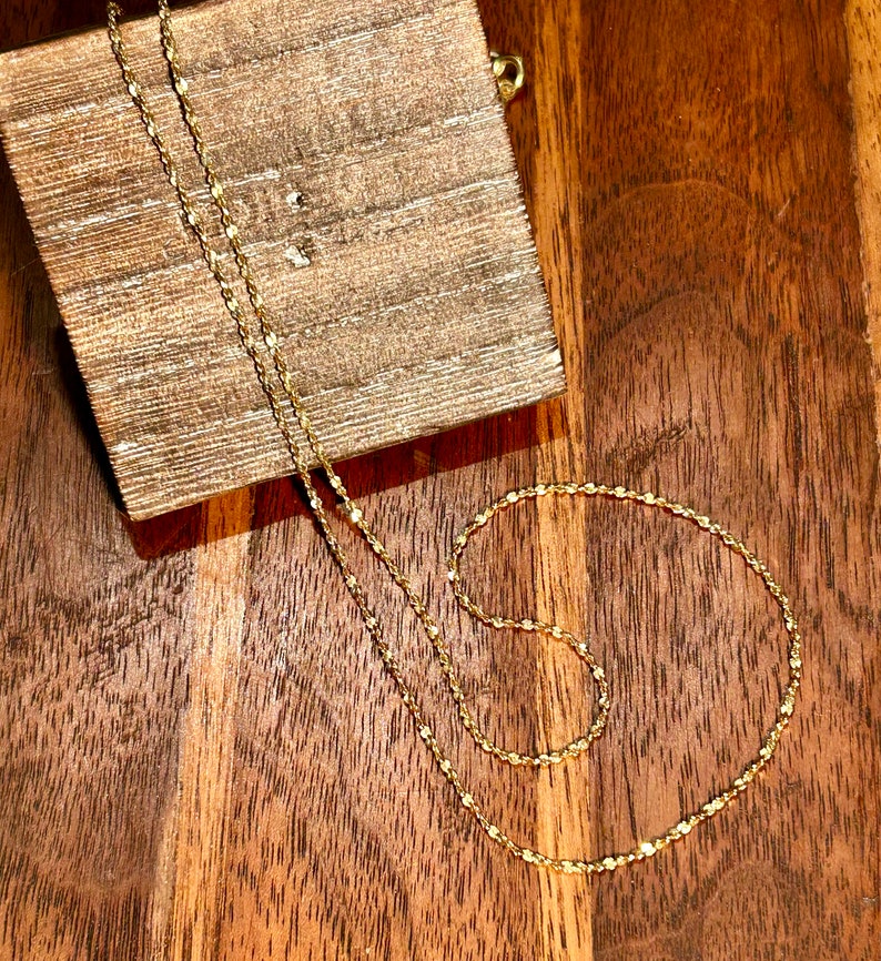Vintage Napier Necklace Gold Tone Chain Retro Fashion Jewelry Signed 24 image 3