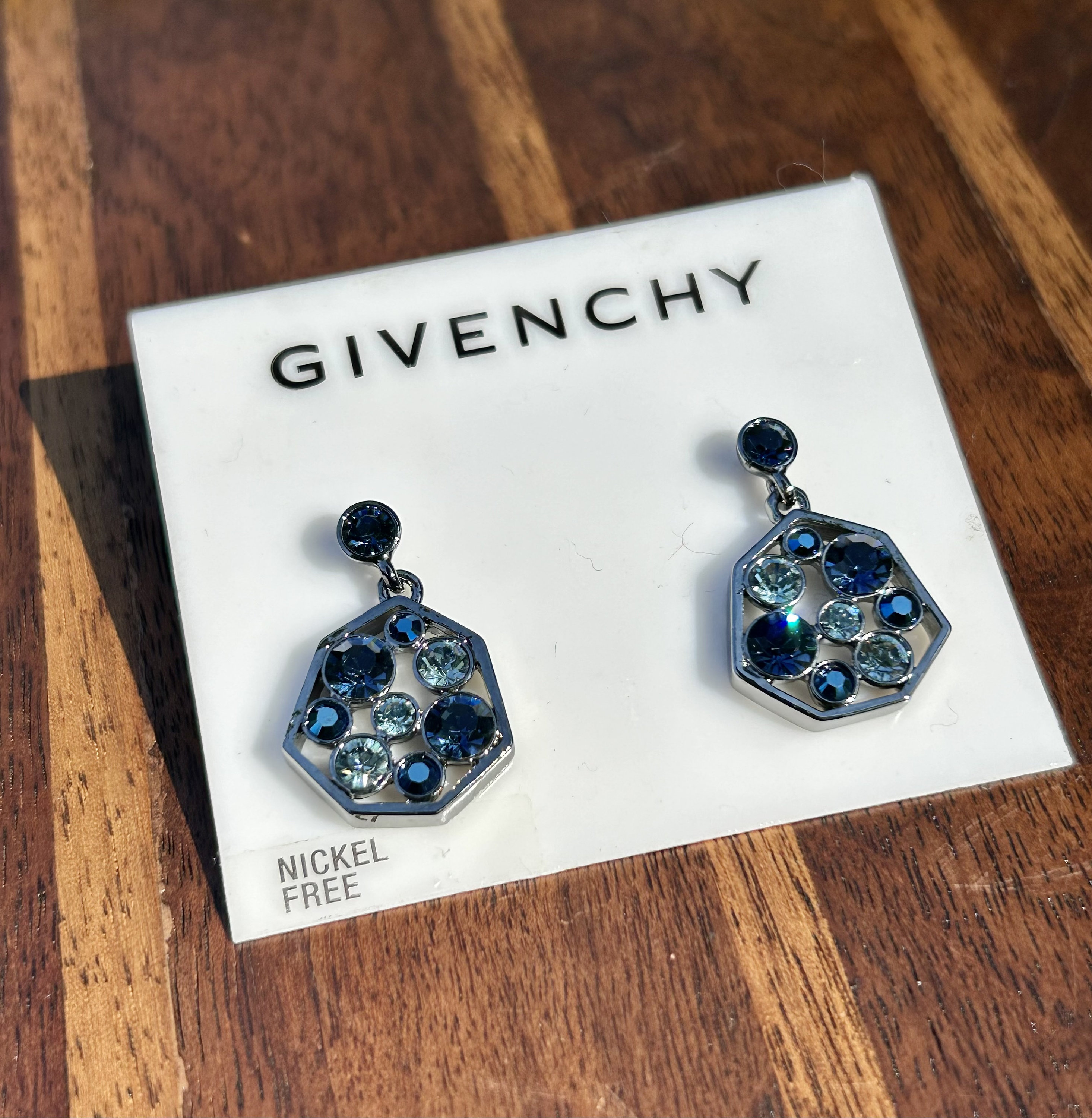 Silver Givenchy Earrings - Etsy
