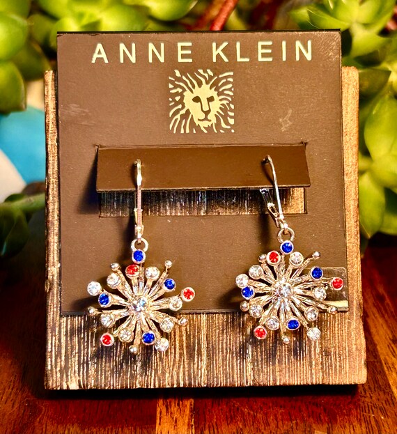 Anne Klein Earrings Vintage New W Tag New Old Stoc