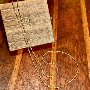 Vintage Napier Necklace Gold Tone Chain Retro Fashion Jewelry Signed 24 image 6