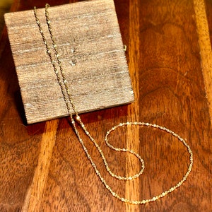Vintage Napier Necklace Gold Tone Chain Retro Fashion Jewelry Signed 24 image 2