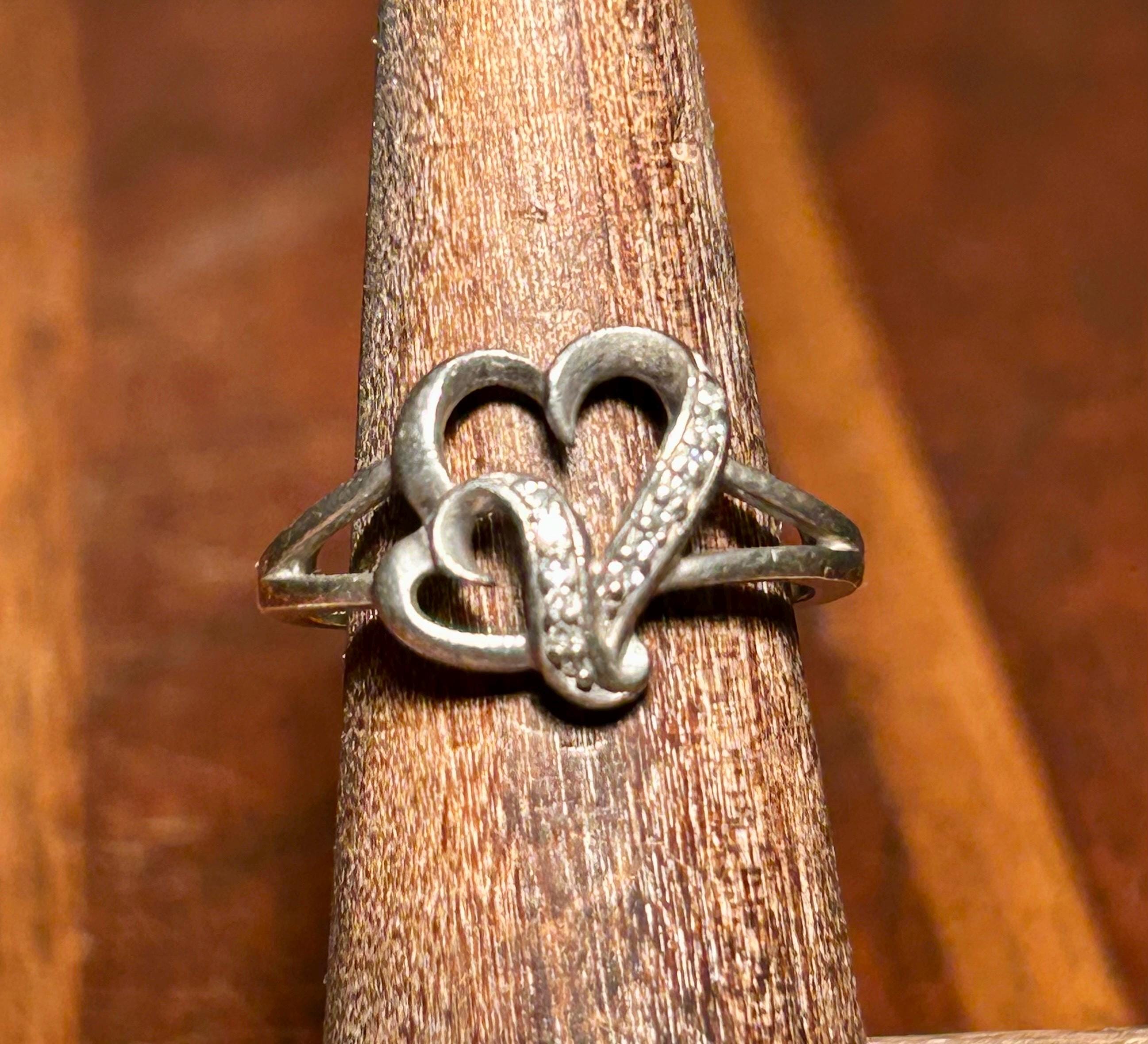 Avatar Frontiers Of Pandora Anello Promessa A Cuore In Argento Sterling .925 – Design A Fascia Con Filigrana Bali, Unisex Anello Cuore Filigrana Bali - Foto 3