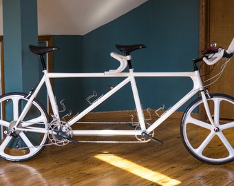 Bill Davidson Custom Handbuilt Tandem Time Trial Bicycle - PAUL Components - Boone - Dura Ace - Kooka - Cinelli Volare - Chris KING - 1990s