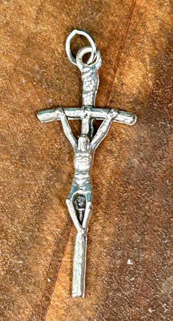 Tiny Delicate Crucifix Cross Jesus Religious Jewe… - image 7