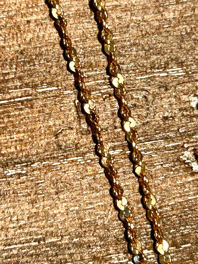 Vintage Napier Necklace Gold Tone Chain Retro Fashion Jewelry Signed 24 image 4