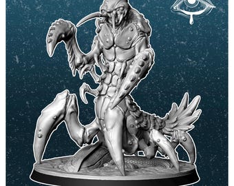 32 mm Ödland Shrimptoer - Fallout RPG Mini | Postapokalyptische Figur | Vermilion Miniaturen