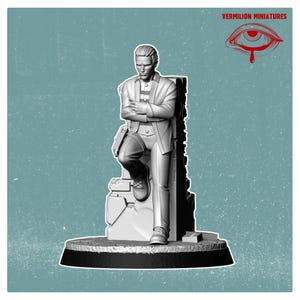 32mm Wasteland Hooligan – Fallout RPG Mini | Post-Apocalyptic Figure | Vermilion Miniatures