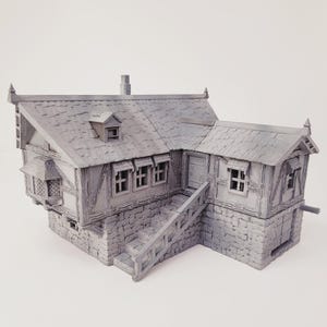 Terrain à bâtir fantastique imprimé en 3D - The Meadery | Miniature D&D à l&#39;échelle 32 mm, Pathfinder, Wargame RPG | La forge des joueurs
