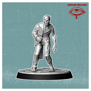 32mm Wasteland Junkie – Fallout RPG Mini | Post-Apocalyptic Figure | Vermilion Miniatures