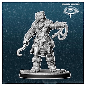 32mm Wasteland Scourgetamer – Fallout RPG Mini | Post-Apocalyptic Figure | Vermilion Miniatures
