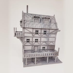 Terrain à bâtir fantastique imprimé en 3D - Le baril royal | Miniature D&D à l&#39;échelle 32 mm, Pathfinder, Wargame RPG | La forge des joueurs