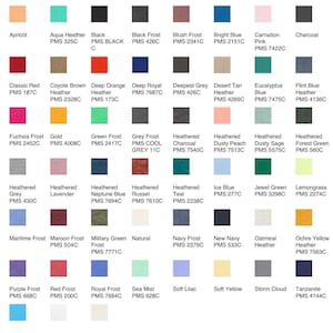 Custom Text Tri-Blend Tee, District Super Soft Personalized Shirt image 6
