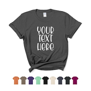 Personalized Tee, Custom Shirt, Custom Tee, Custom T-shirt, Personalized Shirt, Unisex, Cotton T-Shirt, Adult Custom Shirt, Custom Print
