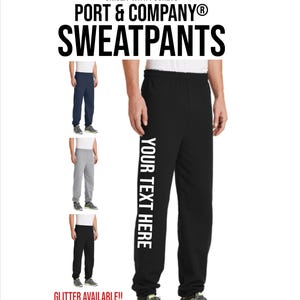 Pantalones deportivos unisex personalizados Pantalones deportivos personalizados con bolsillos PC90P