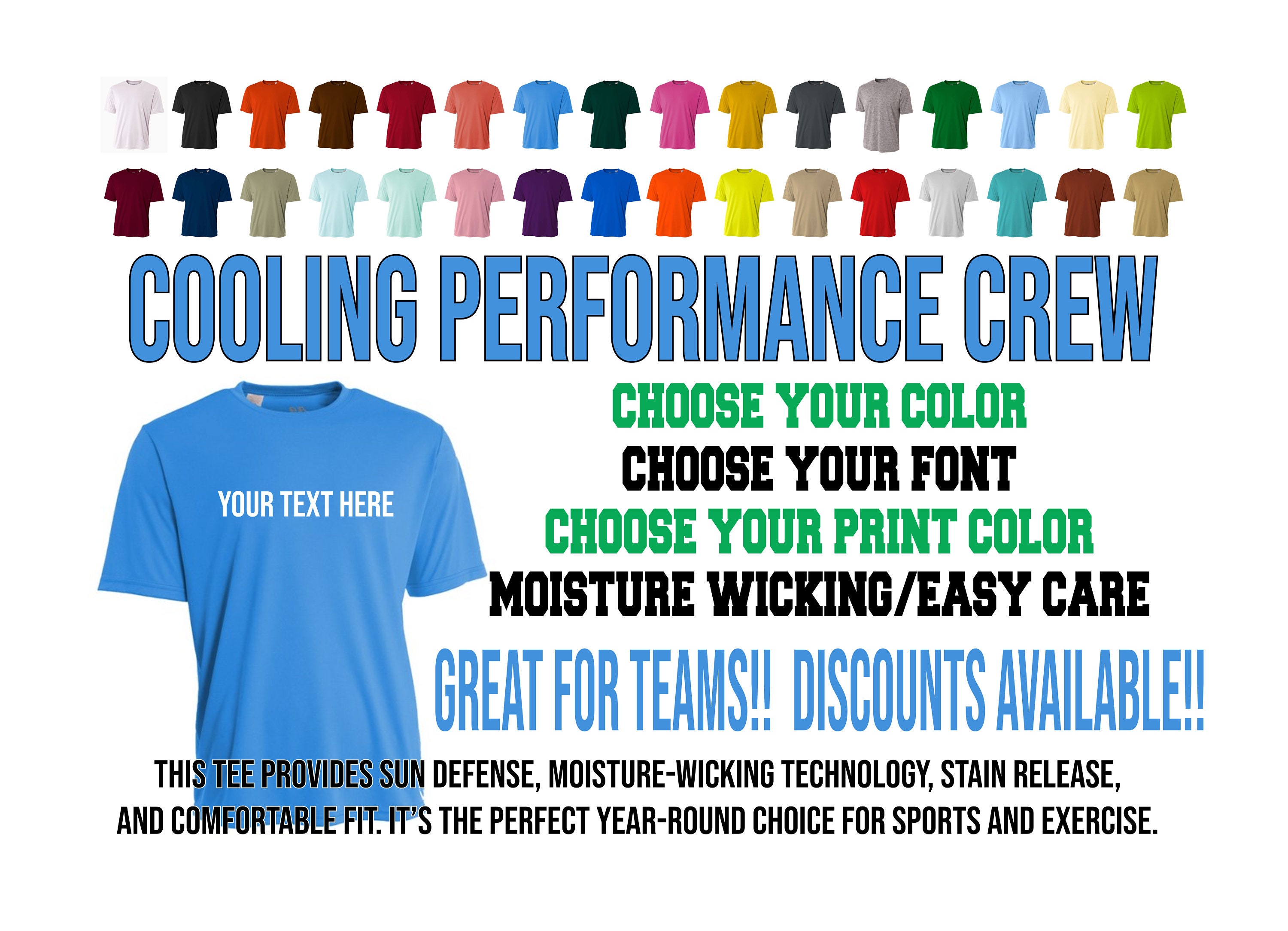 custom moisture wicking shirts
