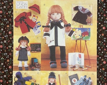 Vogue 9442 UNCUT Sewing Pattern for 18” Doll Clothes Vogue Craft Pattern by Linda Carr