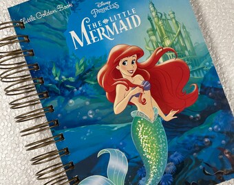 LITTLE MERMAID Mixed Media Journal with Ephemera Kit