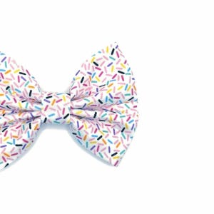 Dog Birthday Bow Tie, Gotcha Day Dog Bow, Cake Sprinkles Dog Bowtie, Cat Birthday Bow Tie, Dog Birthday Decor