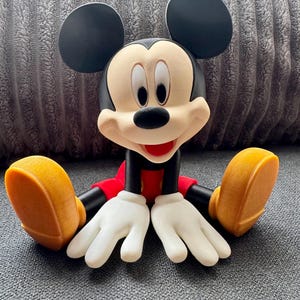 Zeldzaam verzamelbaar Mickey Mouse-beeldje: perfect cadeau voor Disney-fans! afbeelding 1