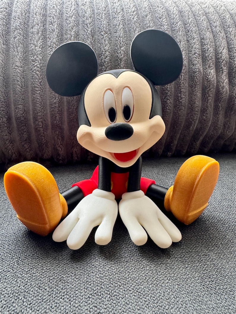 Zeldzaam verzamelbaar Mickey Mouse-beeldje: perfect cadeau voor Disney-fans! afbeelding 1