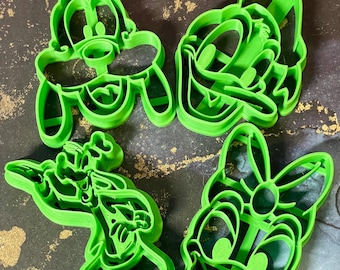 Stampini per biscotti con i personaggi Disney di Paperino, Paperina e Pippo