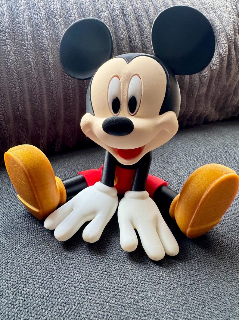 Zeldzaam verzamelbaar Mickey Mouse-beeldje: perfect cadeau voor Disney-fans! afbeelding 6