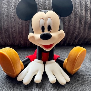 Zeldzaam verzamelbaar Mickey Mouse-beeldje: perfect cadeau voor Disney-fans! afbeelding 4