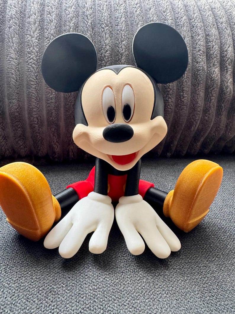 Zeldzaam verzamelbaar Mickey Mouse-beeldje: perfect cadeau voor Disney-fans! afbeelding 4