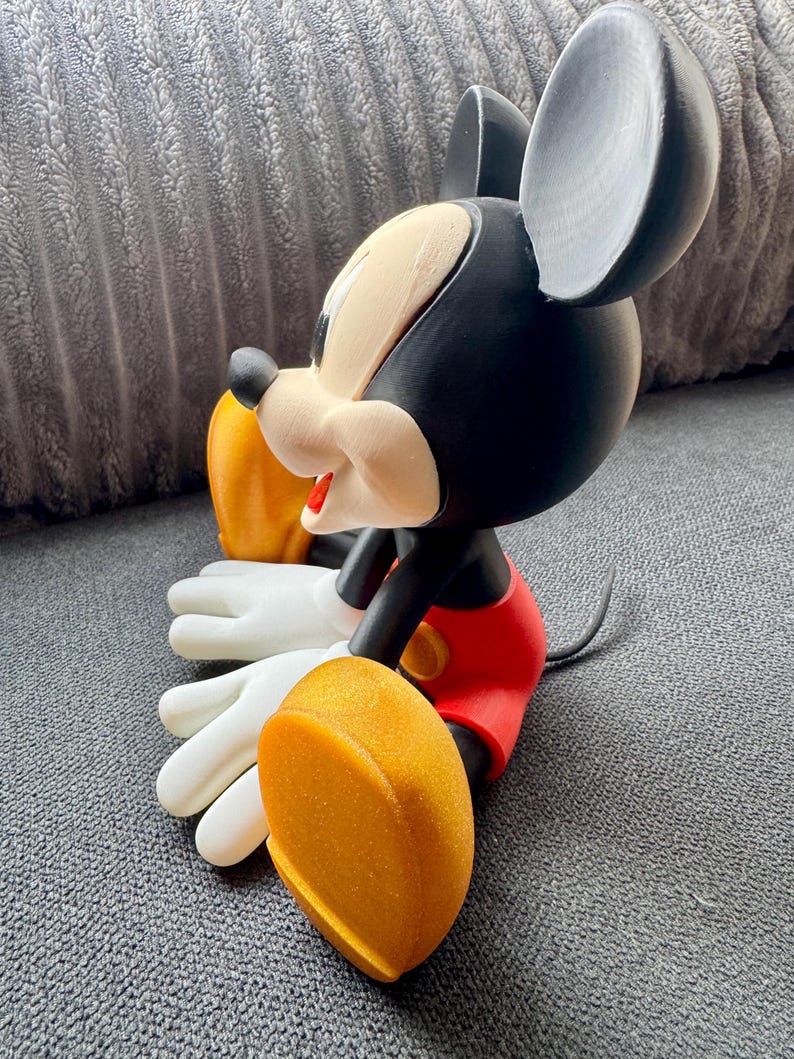 Zeldzaam verzamelbaar Mickey Mouse-beeldje: perfect cadeau voor Disney-fans! afbeelding 5