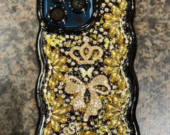 Custodia per gioielli con strass Bougie — Completamente sigillata ai raggi UV