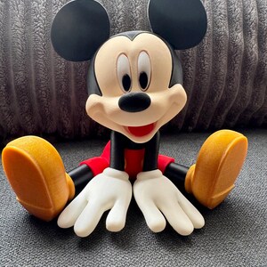 Zeldzaam verzamelbaar Mickey Mouse-beeldje: perfect cadeau voor Disney-fans! afbeelding 3