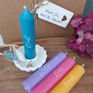 Candle set &quot;Take what you need&quot;, gift for girlfriend