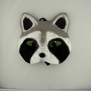 Raccoon Animal Mask/ Therian Mask