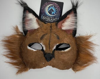 Caracal, animal mask/Therian mask