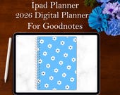 Digital Planner for Goodnotes | 2026 iPad Planner with Stickers (PDF Download)