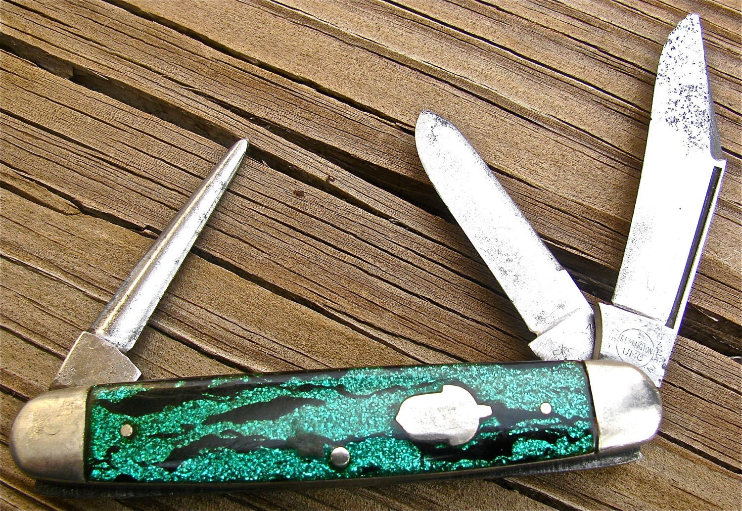 Vintage Remington UMC 3 Blade Pocket Knife Etsy
