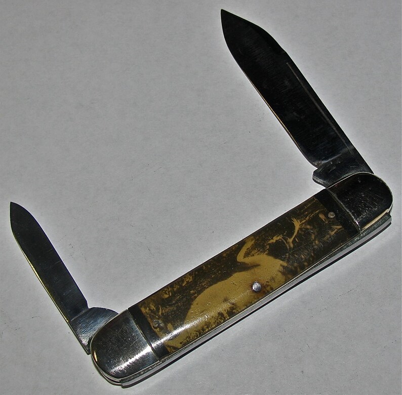Antique Risque Nude Women Pocket Knife Etsy