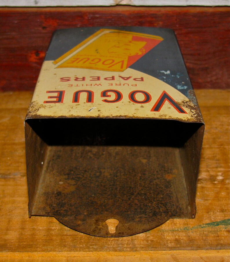 Vintage Vogue Cigarette Rolling Papers Dispenser / Tobacco / Etsy