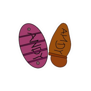 Buzz & Woody Shoes Kiss-Cut Sticker