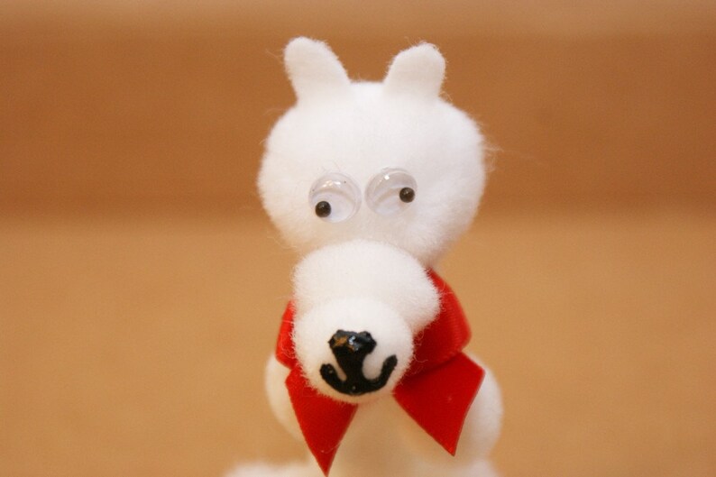 Polar Bear Finger Puppet - Etsy