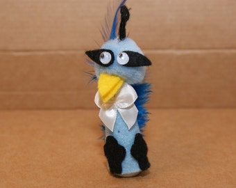 Peacock Finger Puppet