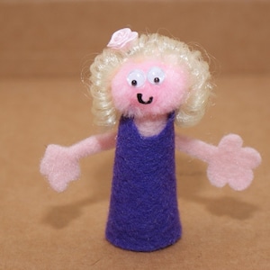 Girl Finger Puppet