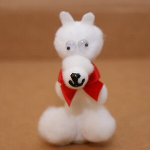 Polar Bear Finger Puppet