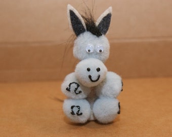 Donkey Finger Puppet