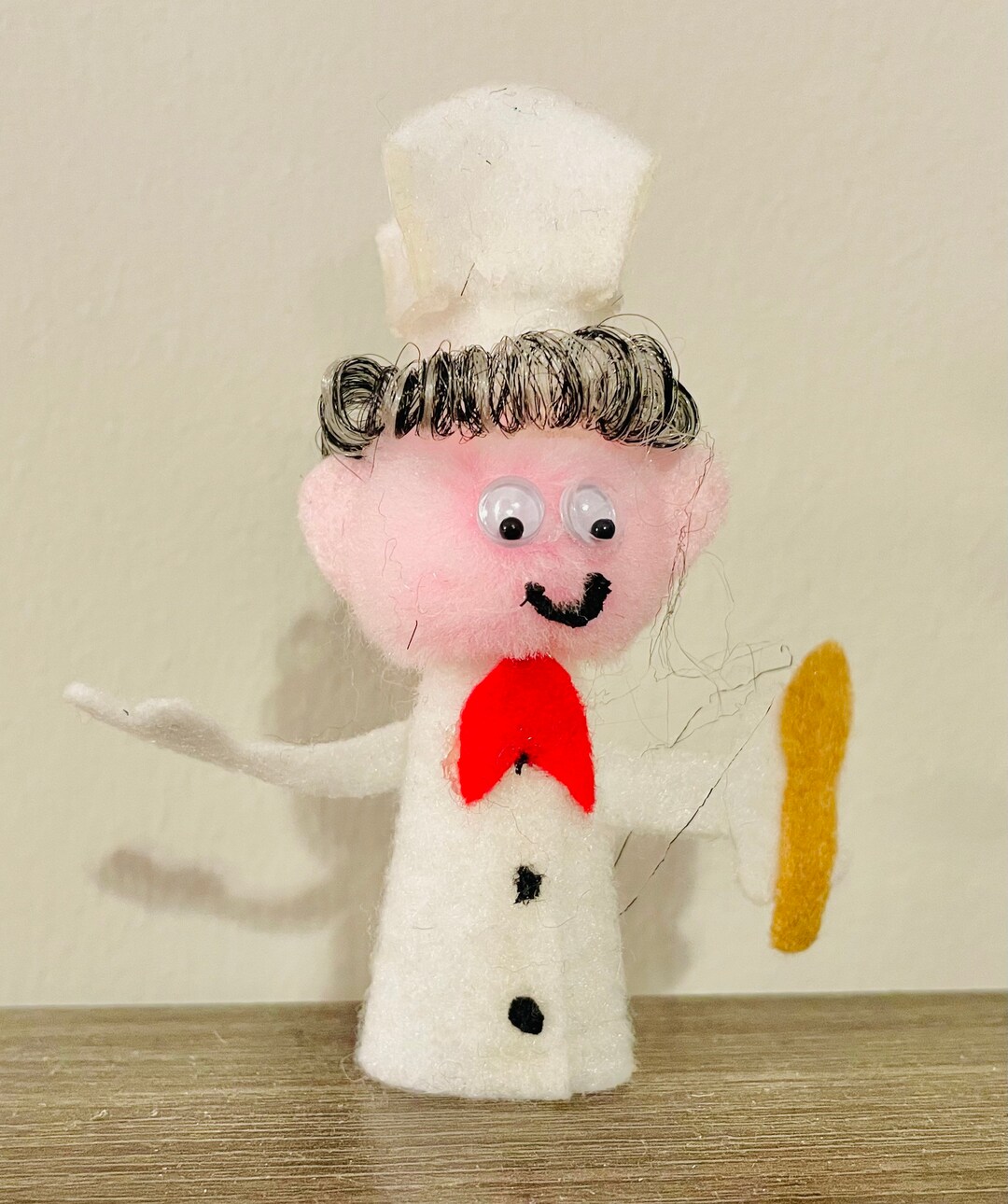 Cheff Hand Puppet Chef finger puppet - Etsy Österreich
