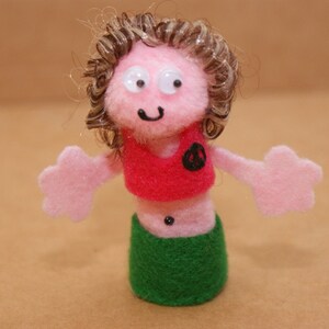 Teenager Finger Puppet